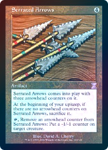 画像1: 【Foil】(TSB-TA)Serrated Arrows/鋸刃の矢(日,JP)