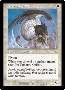 画像1: 【Foil】(UDS-RW)Tethered Griffin/つながれたグリフィン(英,EN)