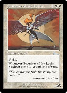 画像1: 【Foil】(ULG-UW)Sustainer of the Realm/世界を支える者(英,EN)