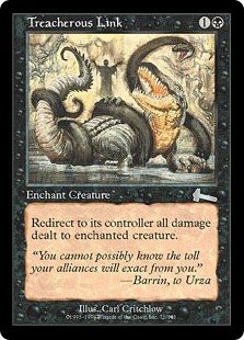 画像1: 【Foil】(ULG-UB)Treacherous Link/背信の絆(英,EN)