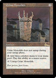 画像1: 【Foil】(ULG-RA)Grim Monolith/厳かなモノリス(英,EN)