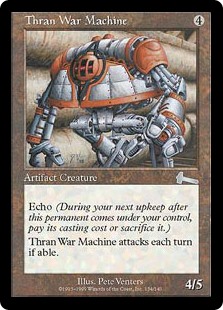 画像1: 【Foil】(ULG-UA)Thran War Machine/スランの戦争機械(英,EN)