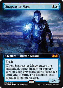 画像1: (UMA-Box_Topper-MU)Snapcaster Mage/瞬唱の魔道士(英,EN)