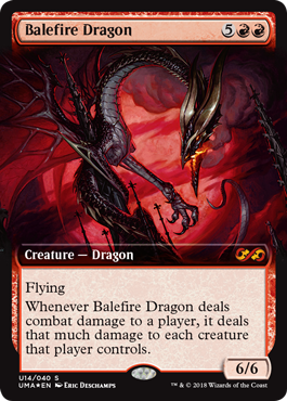 画像1: (UMA-Box_Topper-MR)Balefire Dragon/災火のドラゴン(英,EN)