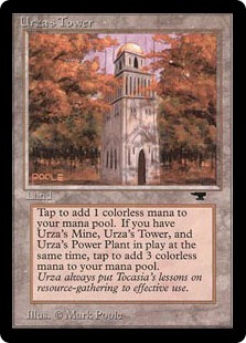 画像1: (AQ)Urza's Tower / ウルザの塔（森）(英,English)