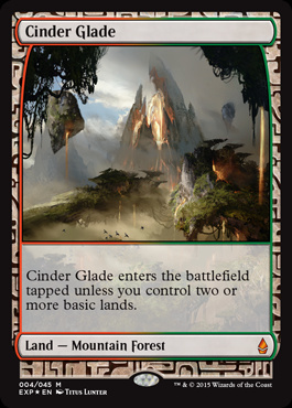 画像1: (BFZ-EX)Cinder Glade/燃えがらの林間地(英,EN)