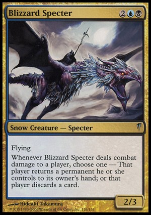画像1: 【FOIL】(CSP-U)Blizzard Specter/吹雪の死霊(英,EN)
