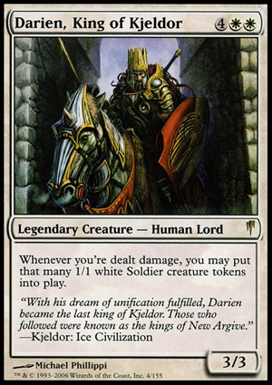 画像1: 【FOIL】(CSP-R)Darien, King of Kjeldor/キイェルドーの王、ダリアン(日,JP)