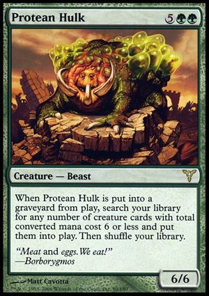 画像1: 【FOIL】(DIS-R)Protean Hulk/変幻の大男(英,EN)