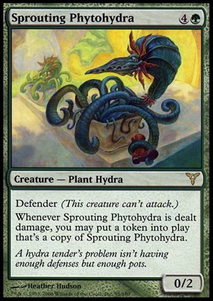 画像1: 【FOIL】(DIS-R)Sprouting Phytohydra/芽吹く草ハイドラ(日,JP)
