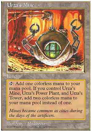 画像1: (5ED-C)Urza's Mine/ウルザの鉱山(JP,ENG)