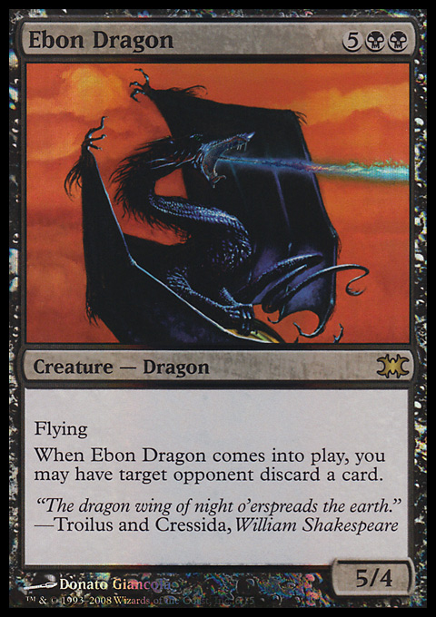 画像1: (FtV Dragon)漆黒のドラゴン/Ebon Dragon