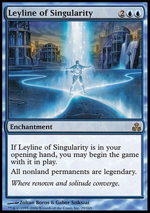 画像1: 【FOIL】(GPT-R)Leyline of Singularity/不同の力線(英,EN)