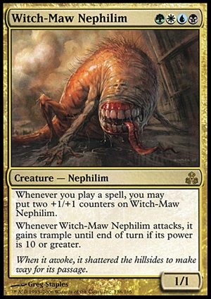 画像1: 【FOIL】(GPT-R)Witch-Maw Nephilim/魔女の腑のネフィリム(日,JP)