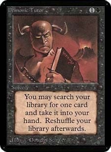 画像1: (LEA-UB)Demonic Tutor/(英,EN)