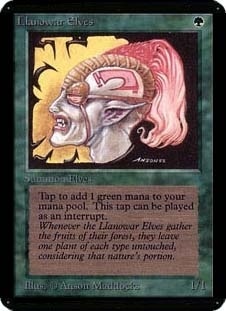 画像1: (CEIE-CG)Llanowar Elves/ラノワールのエルフ(英,EN)