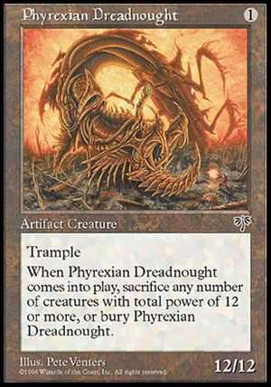 画像1: (MIR-R)Phyrexian Dreadnought/ファイレクシアン・ドレッドノート(JP)