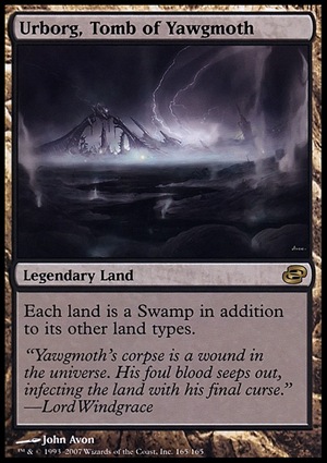 画像1: (PLC-R)Urborg, Tomb of Yawgmoth/ヨーグモスの墳墓、アーボーグ(JP)