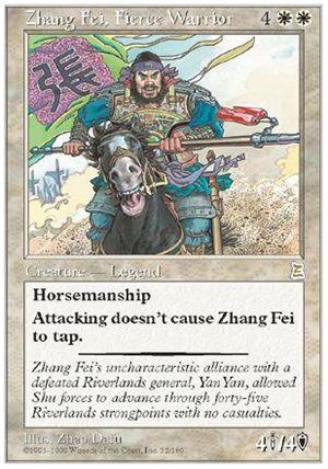 画像1: (PO3-Rare)Zhang Fei, Fierce Warrior/猛将 張飛(日,中,JP,CHI)