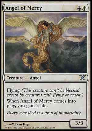 画像1: $FOIL$(10E-U)Angel of Mercy/慈悲の天使(JP)