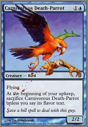 画像1: $FOIL$(UHG-CU)Carnivorous Death-Parrot