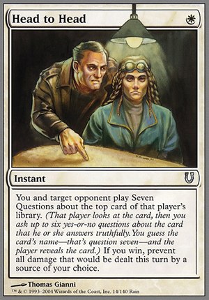 画像1: $FOIL$(UHG-UW)Head to Head