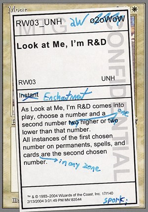 画像1: $FOIL$(UHG-RW)Look at Me, I'm R&D