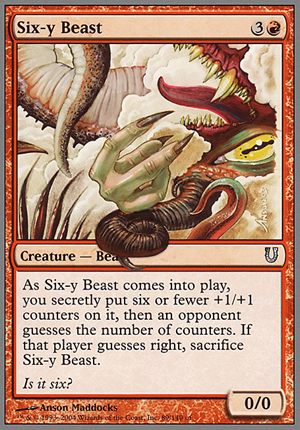 画像1: $FOIL$(UHG-UR)Six-y Beast