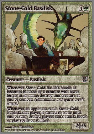 画像1: $FOIL$(UHG-UG)Stone-Cold Basilisk