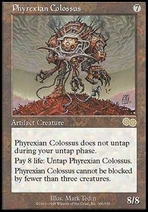 画像1: (USG-R)Phyrexian Colossus/ファイレクシアの巨像(英,ENG)